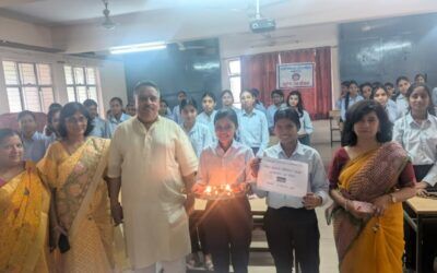 श्री क्लॉथ मार्केट गर्ल्स कॉमर्स कॉलेज में सेवा संकल्प अभियान 2026 का शुभारंभ : आशीर्वाद का दीप प्रज्वलित